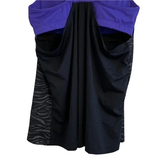 Fabletics Norwalk Tank Purple and Black - Picture 8 of 9